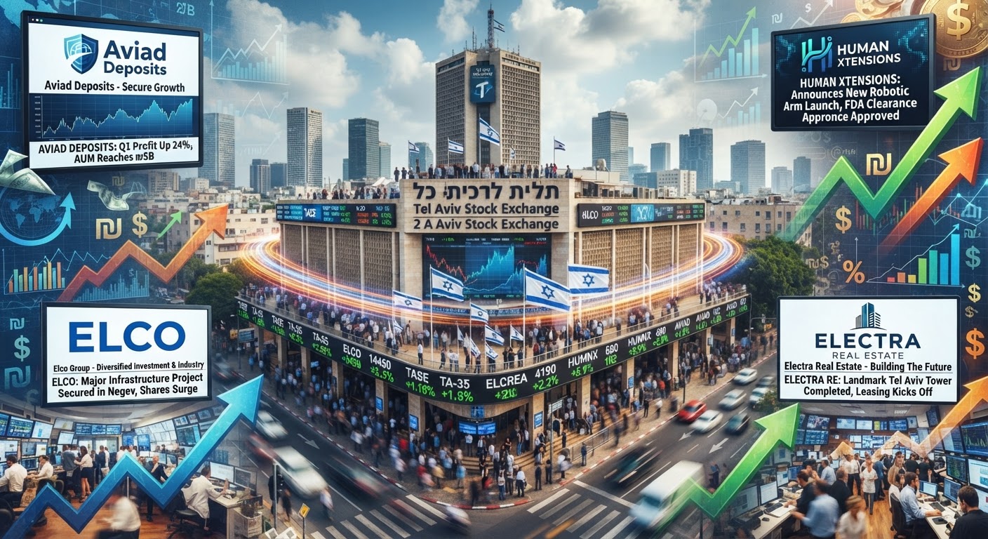 הראל השקעות תקיים שיחת ועידה לרבעון השני של 2026; דיווחים נוספים כוללים כניסת אביעד פיקדונות לעשיית שוק ואיחוד הון ביומן אקסטנשנס