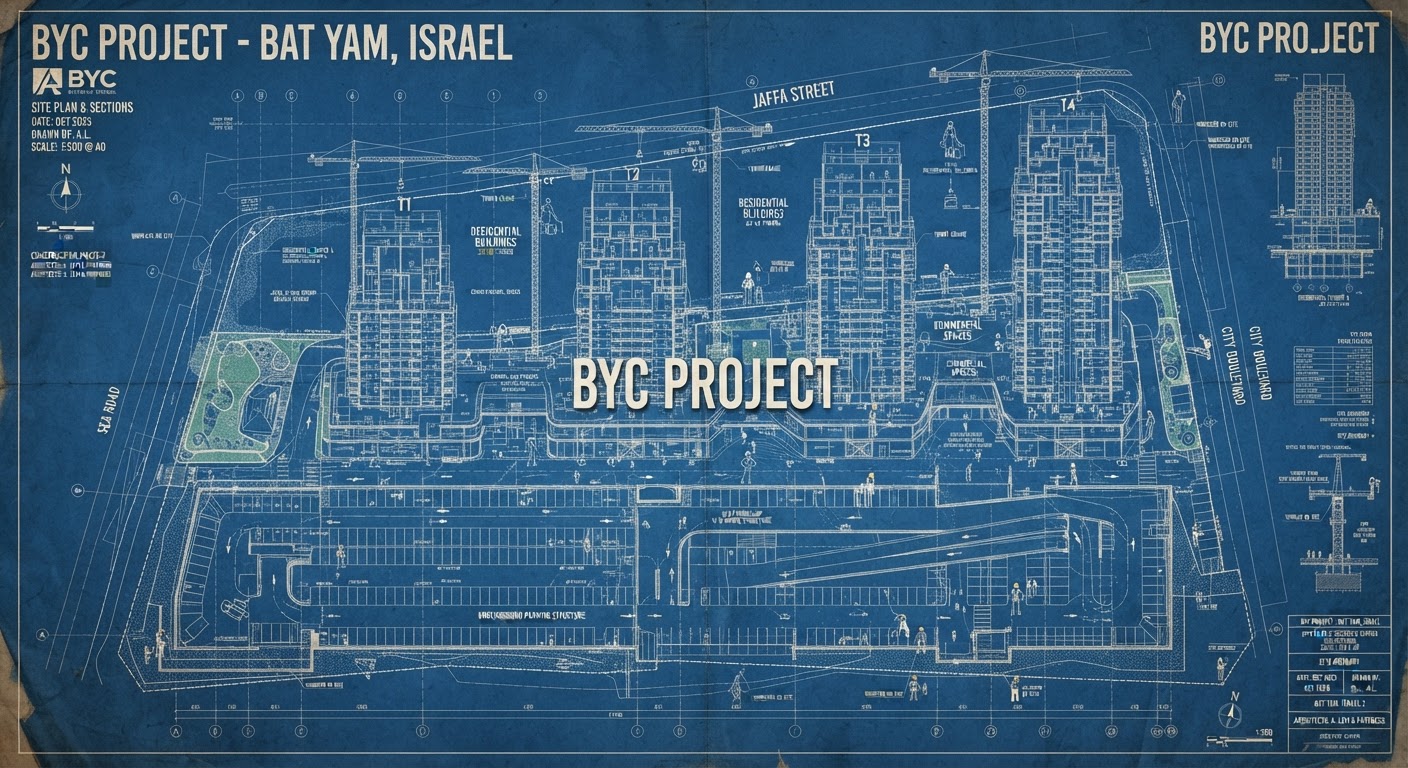 רותם שני יזמות והשקעות: אושרה הריסת מבנים בפרויקט BYC בבת ים