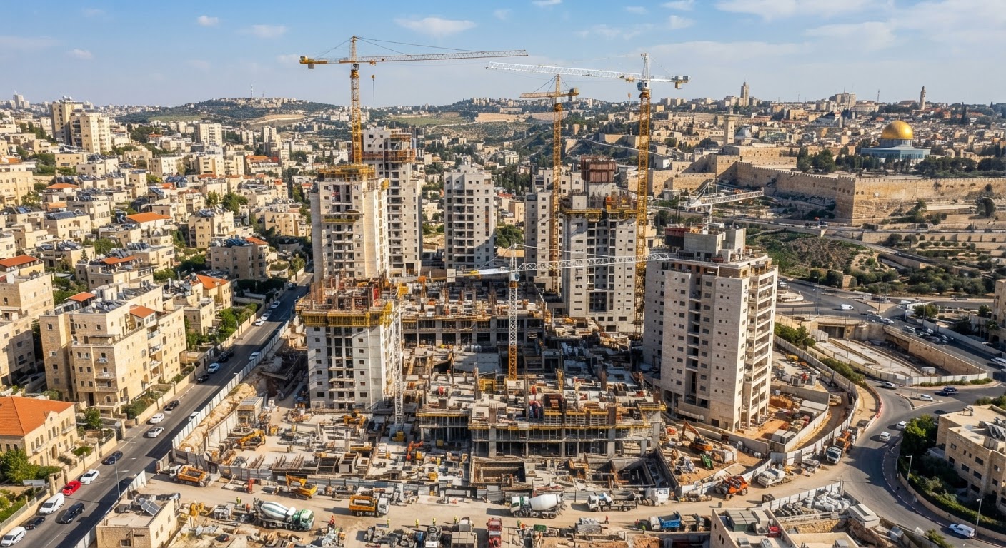 אספן גרופ: היתר בתנאים לפרויקט בורוכוב בירושלים - תשלום תוספת תמורה