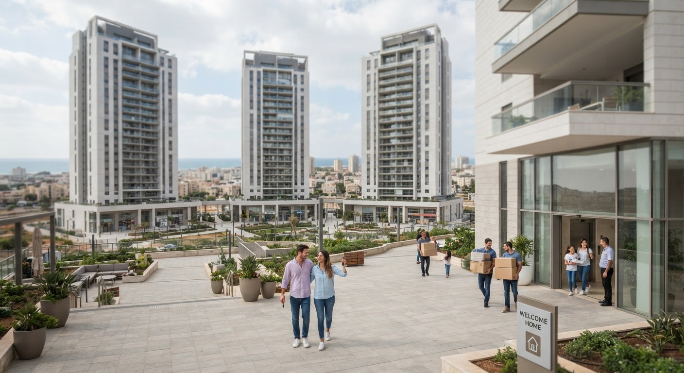 אור ירוק לאכלוס: אזורים קיבלה תעודת גמר לפרויקט הענק 'MOMENT' בבת ים