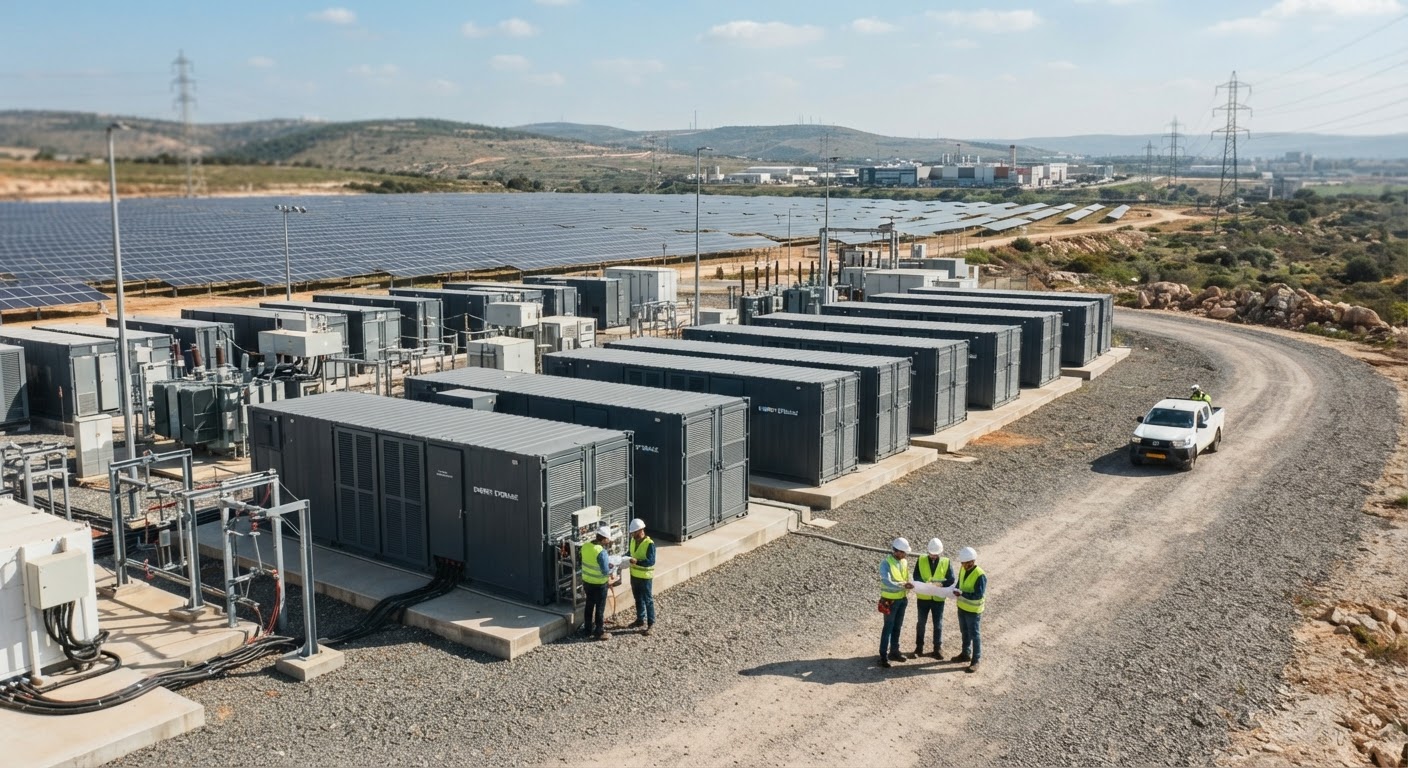 זכייה כפולה לאלמור: פרויקטי אנרגיה ואגירה ביותר מחצי מיליארד שקל