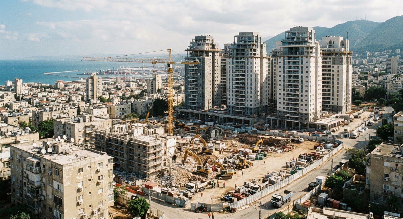 אאורה מקדמת פרויקט ענק בחיפה: אור ירוק להפקדת תוכנית ל-950 דירות בקרית אליעזר