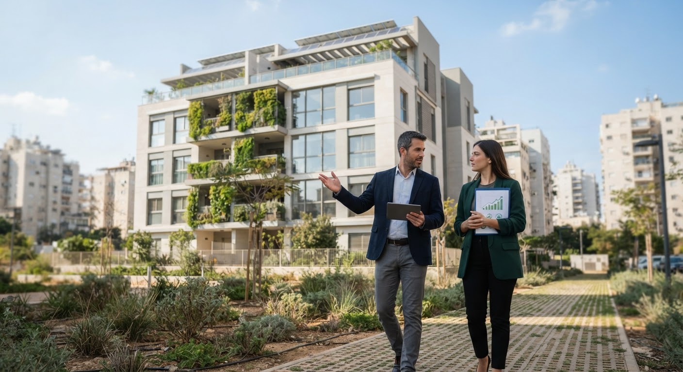 קרסו נדל"ן חושפת יעדי ESG שאפתניים: 80% מהדירות החדשות יבנו כ"ירוקות" עד 2028