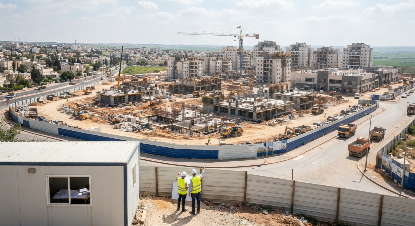 צבי צרפתי ובניו: תוכנית הענק בבאר יעקב עולה שלב, הופקדה להתנגדויות הציבור