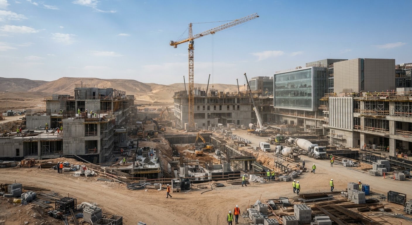 קרב ענקים בנגב: וואן ושיכון ובינוי בתביעות הדדיות של כחצי מיליארד שקל בפרויקט קריית התקשוב