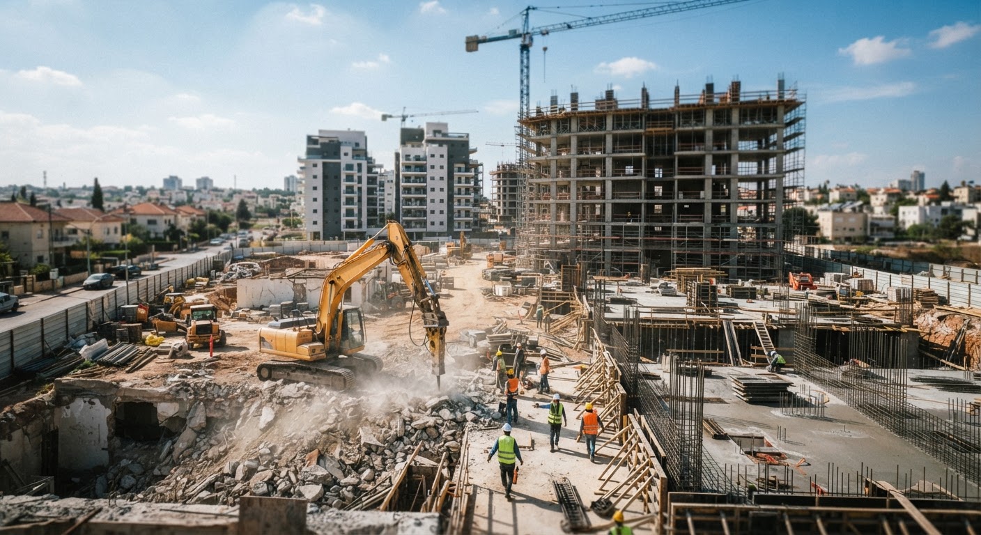אאורה מעמיקה אחיזה ביהוד-מונוסון: החלה בניית פרויקט שלישי בעיר